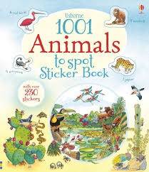 1001 Animals to Spot Sticker Book
