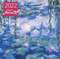 Календарь настенный перекидной на 2022 год Клод Моне (30х30 см)