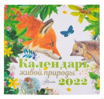 Календарь детский на 2022 год Календарь живой природы (29х29 см)