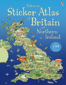 Usborne Sticker Atlas of Britain and Northern Ireland